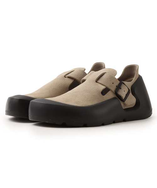 BIRKENSTOCK（ビルケンシュトック）の「BIRKENSTOCK REYKJAVIK LENB TAUPE / ビルケンシュトック レイキャビク レンブ トープ（スリッポン・メンズ・ベージュ・28.5cm/28.0cm/27.0cm/26.5cm/26.0cm）」の2枚目の写真