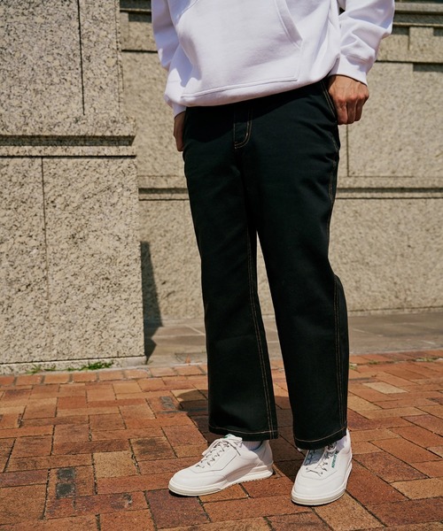 RVCA(ルーカ)の「RVCA メンズ 450 デニムパンツ 【2025年秋冬モデル】 @autumn/ルーカストレートデニム(デニムパンツ・メンズ・ブラウン系その他/ライトブルー/ブラック・28inch/30inch/32inch/34inch)」の1枚目の写真