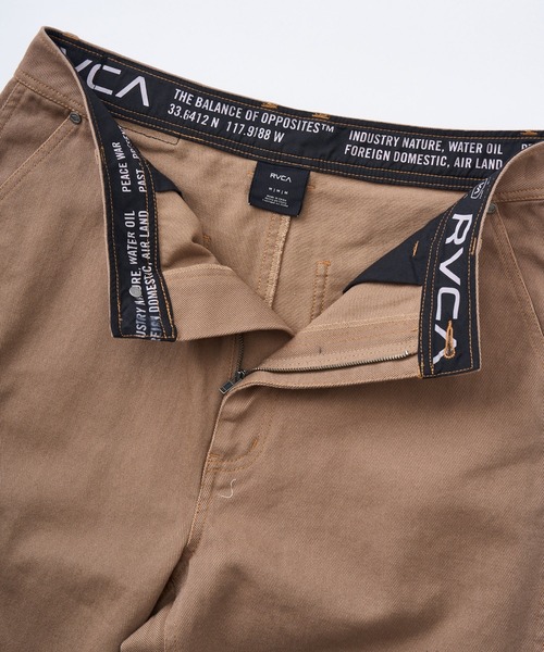 RVCA(ルーカ)の「RVCA メンズ 450 デニムパンツ 【2025年秋冬モデル】 @autumn/ルーカストレートデニム(デニムパンツ・メンズ・ブラウン系その他/ライトブルー/ブラック・28inch/30inch/32inch/34inch)」の7枚目の写真