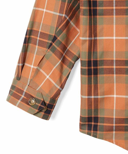 N.HOOLYWOOD COMPILE(N.ハリウッド コンパイル)の「N.HOOLYWOOD COMPILE x BARACUTA SHIRT(シャツ/ブラウス・メンズ・オレンジ系1・40/38/36)」の7枚目の写真