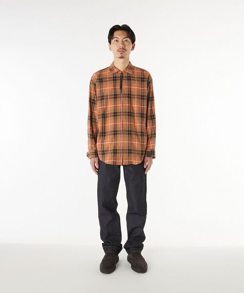 N.HOOLYWOOD COMPILE(N.ハリウッド コンパイル)の「N.HOOLYWOOD COMPILE x BARACUTA SHIRT(シャツ/ブラウス・メンズ・オレンジ系1・40/38/36)」の8枚目の写真
