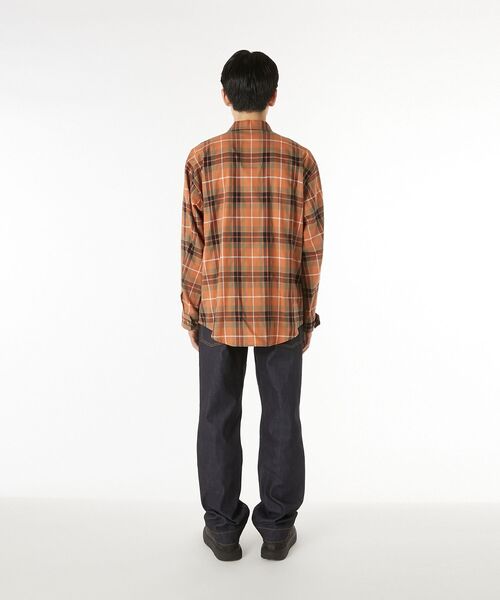 N.HOOLYWOOD COMPILE(N.ハリウッド コンパイル)の「N.HOOLYWOOD COMPILE x BARACUTA SHIRT(シャツ/ブラウス・メンズ・オレンジ系1・40/38/36)」の3枚目の写真