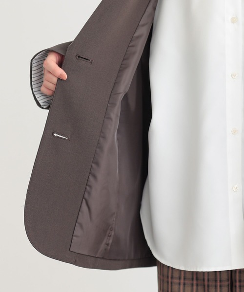 n'OrLABEL（ノアールレーベル）の「『オーバーサイズテーラードジャケット』（テーラードジャケット・レディース・ブラック/ブラウン・FREE）」の19枚目の写真