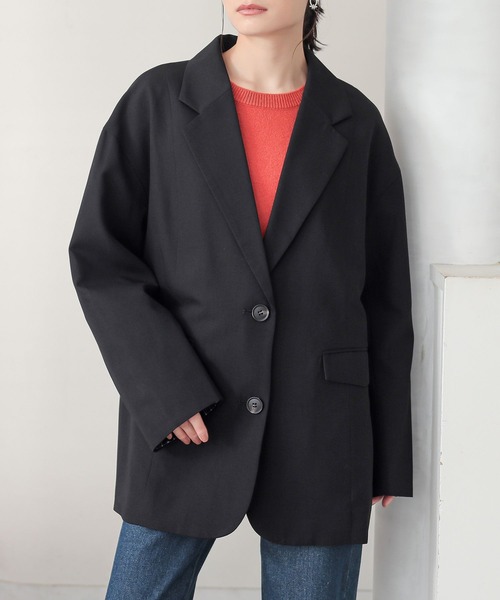 n'OrLABEL（ノアールレーベル）の「『オーバーサイズテーラードジャケット』（テーラードジャケット・レディース・ブラック/ブラウン・FREE）」の21枚目の写真