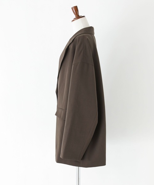 n'OrLABEL（ノアールレーベル）の「『オーバーサイズテーラードジャケット』（テーラードジャケット・レディース・ブラック/ブラウン・FREE）」の7枚目の写真