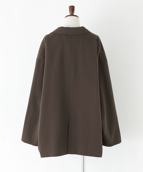 n'OrLABEL（ノアールレーベル）の「『オーバーサイズテーラードジャケット』（テーラードジャケット・レディース・ブラック/ブラウン・FREE）」の8枚目の写真