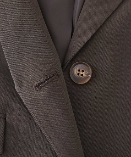 n'OrLABEL（ノアールレーベル）の「『オーバーサイズテーラードジャケット』（テーラードジャケット・レディース・ブラック/ブラウン・FREE）」の10枚目の写真