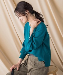 セール】ラメミックスニットプルオーバー≪手洗い可能≫（ニット