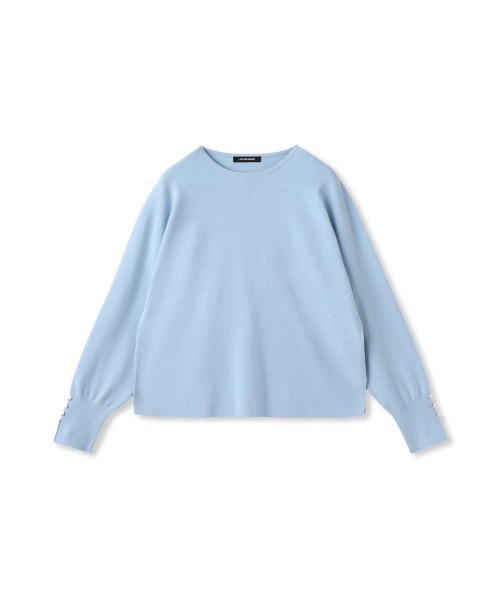 LAUTREAMONT（ロートレアモン）の「袖ボタンクルーネックニット ≪手洗い可能≫（ニット/セーター・レディース・グリーン/キャメル/ブラック系その他/ピンク/ブラウン/ベージュ系その他/レッド系その他/グリーン系その他/ブルー/ブラウン系その他・9号/11号）」の17枚目の写真