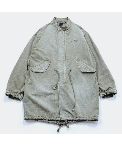 Kinetics(キネティクス)の「APPLEBUM Bleach Army Coat(アップルバム ブリーチ アーミーコート)(モッズコート・メンズ・グレー・MEDIUM/X-LARGE/LARGE)」の14枚目の写真