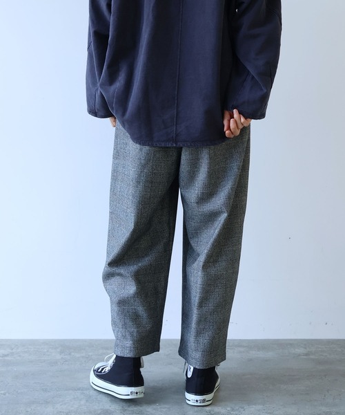 yuni（ユニ　）の「△washable wool check gum tack P（その他パンツ・レディース・ブラック・FREE）」の8枚目の写真