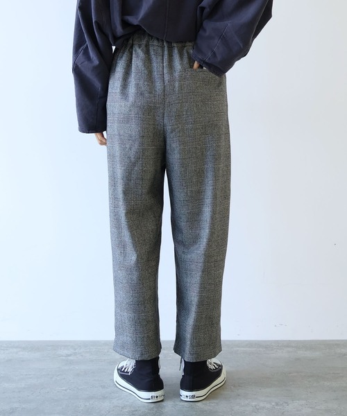 yuni（ユニ　）の「△washable wool check gum tack P（その他パンツ・レディース・ブラック・FREE）」の11枚目の写真