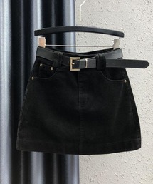 SPIGA | ﾍﾞﾙﾄ付ｺｰﾃﾞｨﾛｲﾐﾆｽｶｰﾄ(スカート)