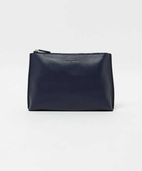 UNITED ARROWS（ユナイテッドアローズ）の「レザーライク ポーチ M（ポーチ・メンズ・ブラック/オリーブ/ダークグレー/ネイビー・FREE）」の4枚目の写真