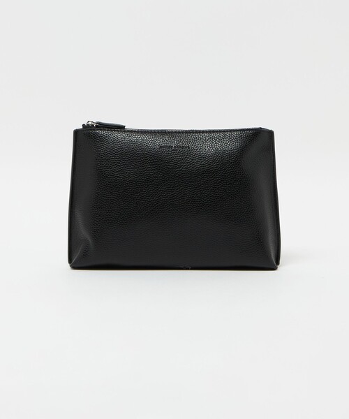 UNITED ARROWS（ユナイテッドアローズ）の「レザーライク ポーチ M（ポーチ・メンズ・ブラック/オリーブ/ダークグレー/ネイビー・FREE）」の2枚目の写真
