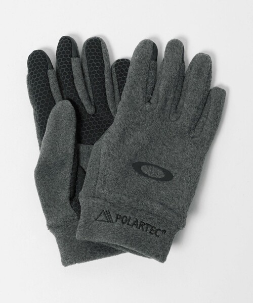 OAKLEY(オークリー)の「<OAKLEY>ESSENTIAL WARM GLOVE POLAR 手袋(手袋・メンズ・ダークグレー/ブラック・M)」の5枚目の写真