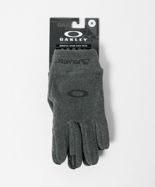 OAKLEY(オークリー)の「<OAKLEY>ESSENTIAL WARM GLOVE POLAR 手袋(手袋・メンズ・ダークグレー/ブラック・M)」の18枚目の写真