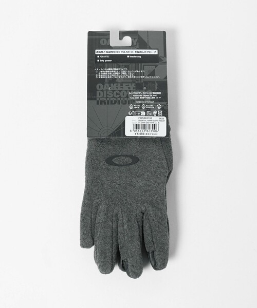 OAKLEY(オークリー)の「<OAKLEY>ESSENTIAL WARM GLOVE POLAR 手袋(手袋・メンズ・ダークグレー/ブラック・M)」の19枚目の写真
