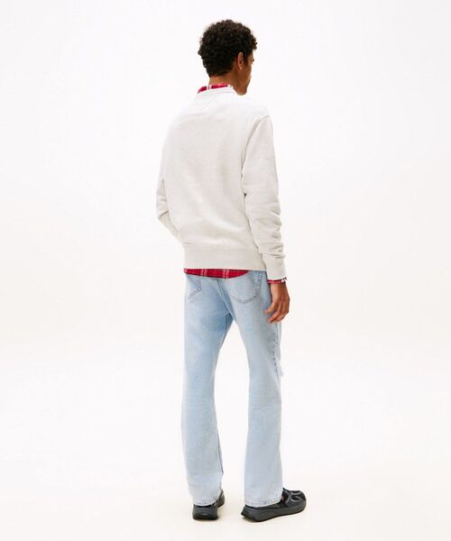 tommy jeans(トミー ジーンズ)の「リラックスブークレロゴスウェット(スウェット・メンズ・ライトグレー/ワイン系・LARGE/X-LARGE/MEDIUM/SMALL)」の21枚目の写真
