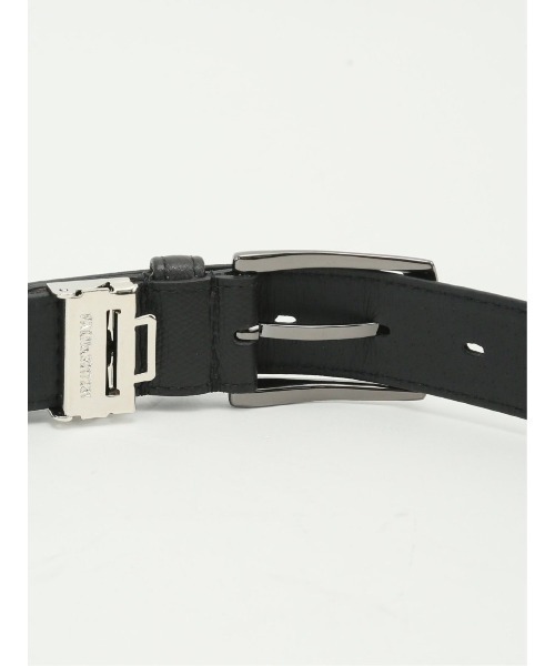 TAKA-Q（タカキュー）の「【姫路レザー 牛革】スーティスト サフィアーノ型押し シングルピンベルト（ベルト・メンズ・ブラウン/ブラック・FREE）」の5枚目の写真