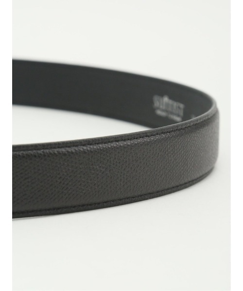 TAKA-Q（タカキュー）の「【姫路レザー 牛革】スーティスト サフィアーノ型押し シングルピンベルト（ベルト・メンズ・ブラウン/ブラック・FREE）」の7枚目の写真