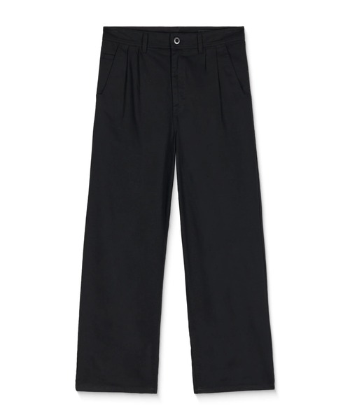 VOLCOM(ボルコム)の「VOLCOM BAGGOS PLEAT PANT/ボルコムバギーチノパンツ(その他パンツ・メンズ・ブラック・32inch/30inch/34inch/36inch)」の5枚目の写真