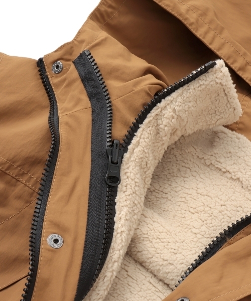 GLAZOS（グラソス）の「3WAYアウター（ブルゾン・キッズ・ブラック/ブラウン・160cm/170cm/150cm）」の11枚目の写真