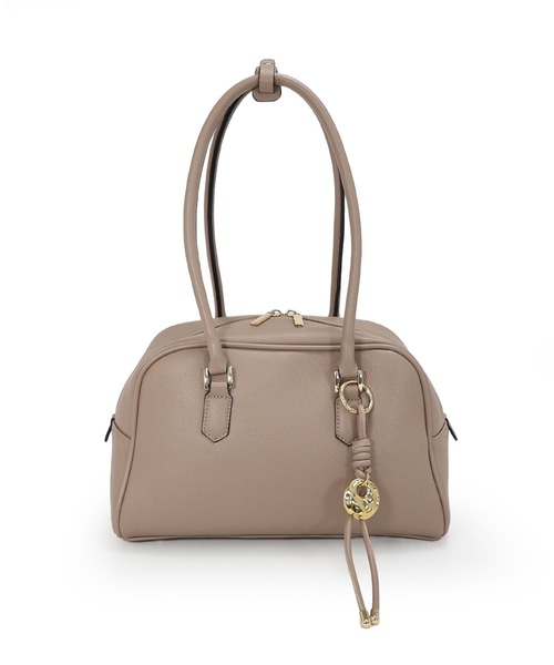 MIAN （ミアン）の「軽量　ロングハンドルボストンバッグ【詳細動画あり】（ボストンバッグ・レディース・ブラウン/ブラック/グレイッシュベージュ/アイボリー・FREE）」の20枚目の写真