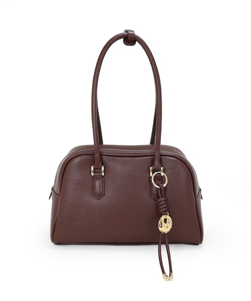 MIAN （ミアン）の「軽量　ロングハンドルボストンバッグ【詳細動画あり】（ボストンバッグ・レディース・ブラウン/ブラック/グレイッシュベージュ/アイボリー・FREE）」の19枚目の写真