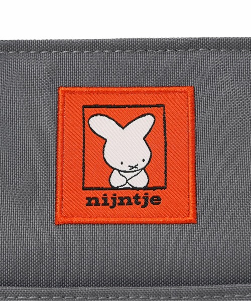 Miffy( ミッフィー)の「【miffy/ミッフィー】 70thアイテム ナインチェ チャーム付き横型トートバッグ(トートバッグ・レディース・グレー・FREE)」の10枚目の写真