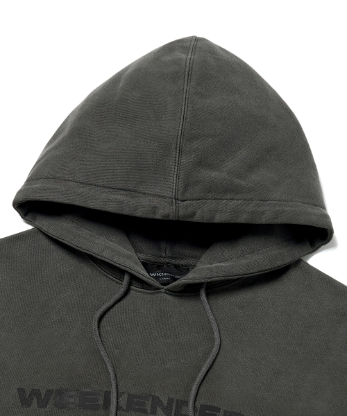 WKNDRS(ウィーキャンドース)の「WEEKENDERS HOODIE (CHARCOAL)(パーカー・レディース・その他・MEDIUM/LARGE/X-LARGE)」の3枚目の写真