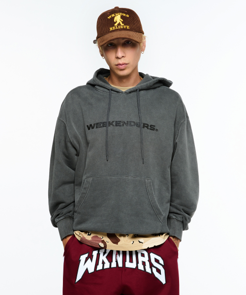 WKNDRS(ウィーキャンドース)の「WEEKENDERS HOODIE (CHARCOAL)(パーカー・レディース・その他・MEDIUM/LARGE/X-LARGE)」の7枚目の写真