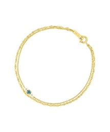 4℃（ヨンドシー）の「【11月誕生石】シルバーブルー・トパーズブレスレット（ブレスレット）」