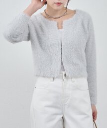 SHENERY | ラメシャギーニットカーデ(カーディガン/ボレロ)