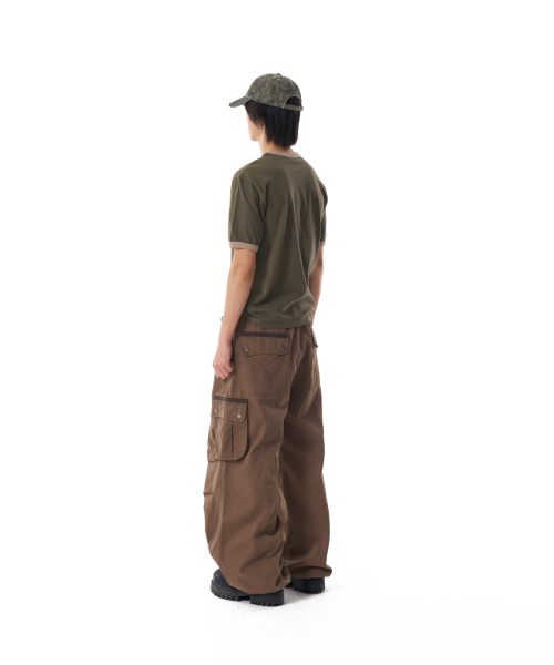 AAKAM（アーカム）の「VTG Ink Ringer Top (Khaki)（Tシャツ/カットソー・レディース・その他・2/1）」の6枚目の写真