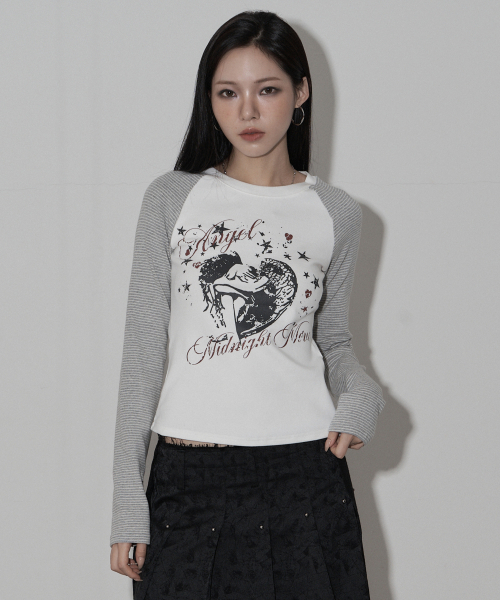 Midnight Move（ミッドナイトムーブ）の「st angel t (ivory)（Tシャツ/カットソー・レディース・その他・FREE）」の4枚目の写真