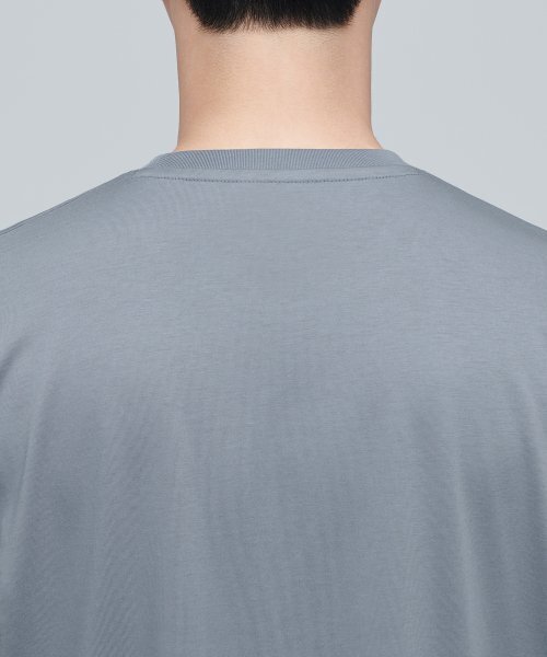 MUSINSA STANDARD（ムシンサスタンダード）の「スーピマリラックスドクルーネックTシャツ[グレー]（Tシャツ/カットソー・メンズ・その他・SMALL/MEDIUM/LARGE/X-LARGE）」の5枚目の写真