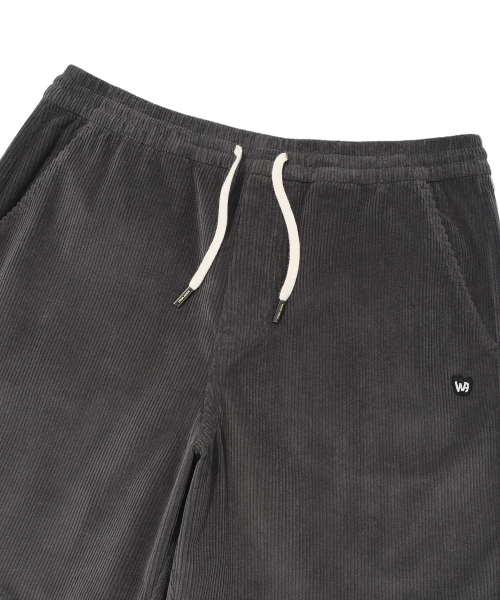 Wacky WiLLy(ワッキーウィリー)の「コーデュロイストリングショートパンツチャコール(その他パンツ・レディース・その他・LARGE/MEDIUM)」の4枚目の写真