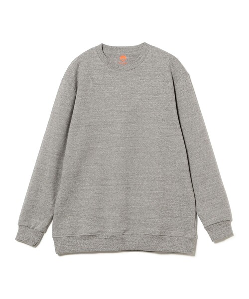 BEAMS JAPAN（ビームス　ジャパン）の「裏毛 プルオーバー スウェット（スウェット・レディース・グレー・LARGE/MEDIUM/SMALL/X-LARGE）」の2枚目の写真