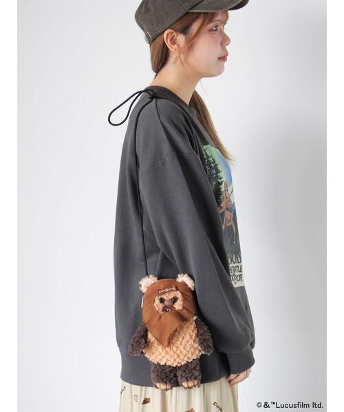 ehka sopo(エヘカソポ)の「STARWARS/ショルダーポーチ(ハンドバッグ・レディース・ブラウン・F)」の15枚目の写真