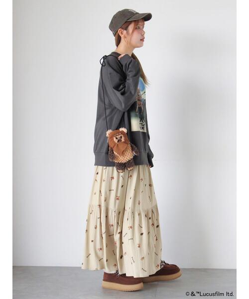 ehka sopo(エヘカソポ)の「STARWARS/ショルダーポーチ(ハンドバッグ・レディース・ブラウン・F)」の18枚目の写真