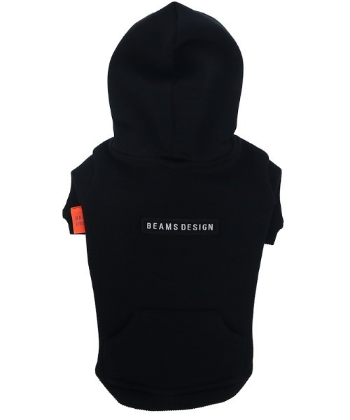 BEAMS DESIGN(ビームス デザイン)の「BEAMS DESIGN/スタンダードロゴパーカー(ペットウェア・メンズ・ブラック/ブルー/グレー・M/L/2L/3L/2M/XS/S)」の1枚目の写真
