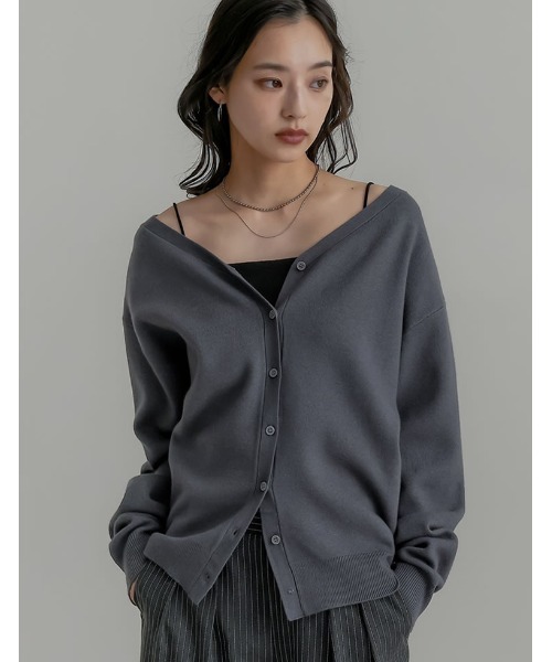 2025 WINTER COLLECTION]無地orアーガイル2WAYジャガードニット