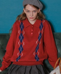 3.3 Field Trip | 3.3 Field Trip/アーガイルニットプルオーバー(ニット/セーター)