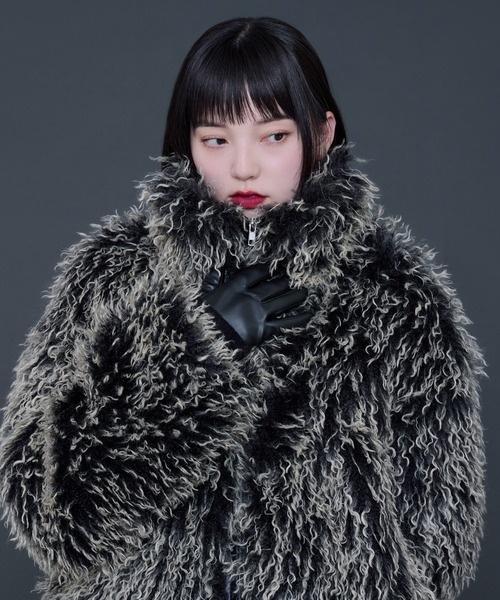 セール】フェイクファーブルゾン（ブルゾン）｜Ellno de Mavie