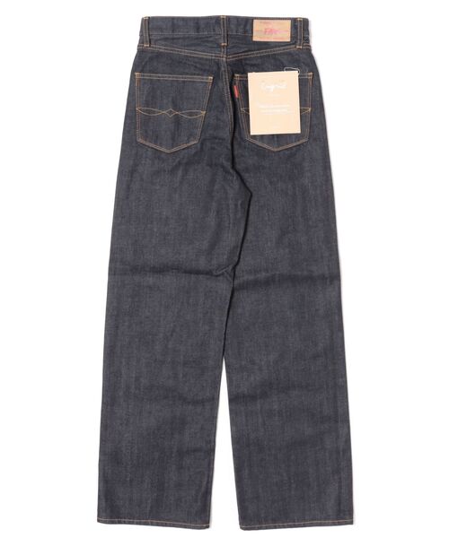 Ungrid（アングリッド）の「【Ca】ハイウエストルーズストレートデニム（デニムパンツ・レディース・インディゴブルー・25inch/24inch/26inch）」の2枚目の写真