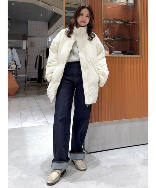 Ungrid（アングリッド）の「【Ca】ハイウエストルーズストレートデニム（デニムパンツ・レディース・インディゴブルー・25inch/24inch/26inch）」の10枚目の写真