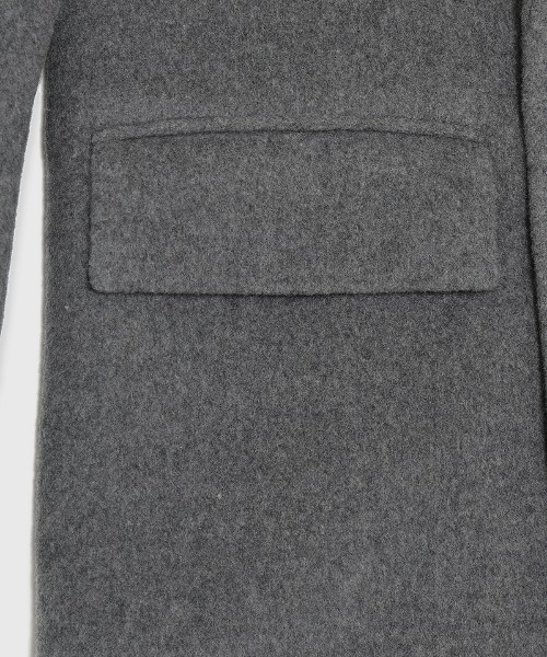 JOSE MOON(ジョゼムーン)の「CLASSIC DUBLE COAT/クラシックダブルコート(チェスターコート・レディース・グレー/ブラック/イエロー系その他・36/38)」の10枚目の写真