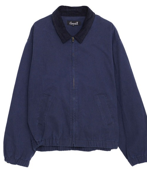 CavariA(キャバリア)の「『CavariA/キャバリア』ダックジップJKT(ブルゾン・メンズ・キャメル/ネイビー・M/L)」の9枚目の写真