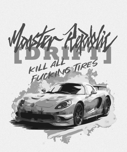 MONSTER REPUBLIC（モンスターリパブリック）の「ドリフトディグレイTシャツホワイト（Tシャツ/カットソー・レディース・その他・LARGE/MEDIUM/SMALL/X-LARGE）」の2枚目の写真